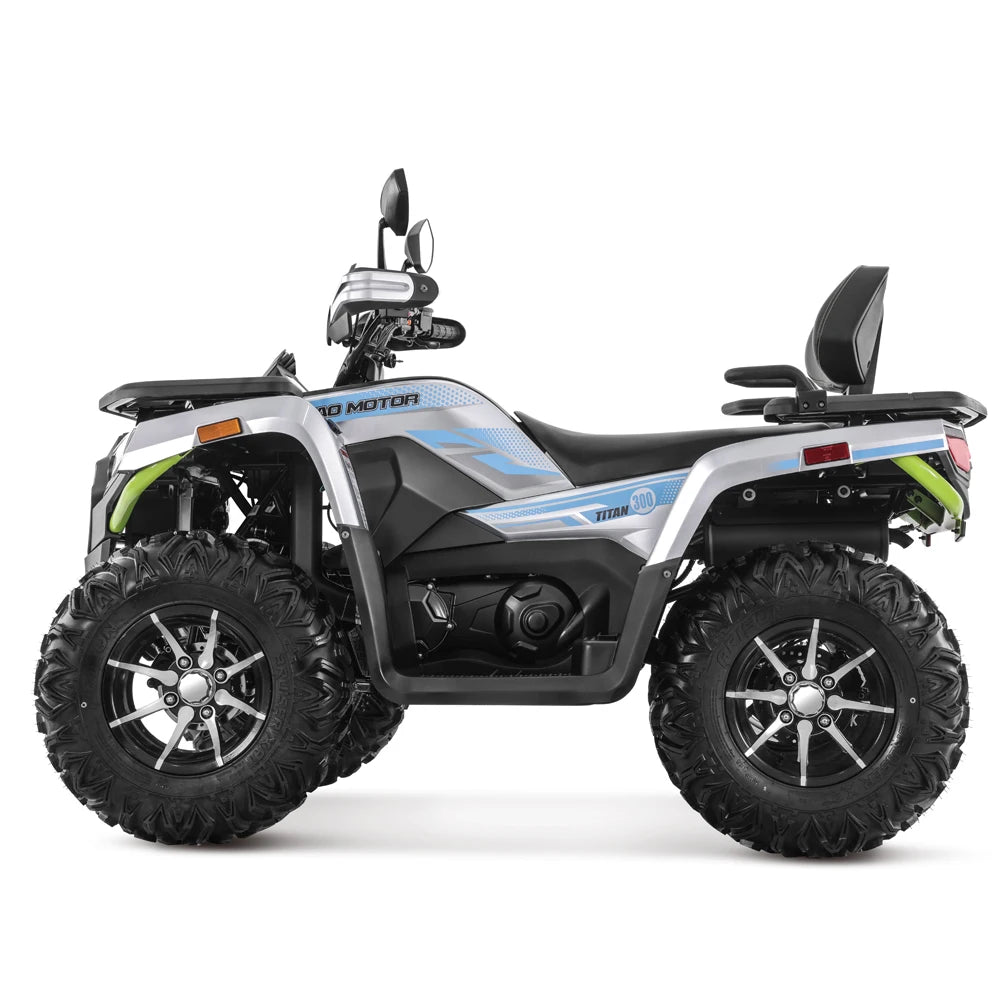 Cuatrimoto Tao Motor con Eje de Transmisión Automático, Homologada para Carretera EEC, Modelo T3B, Buggy para Granja, Cuatrimoto para Adultos 4x4 de 300cc con Certificación CE EPA