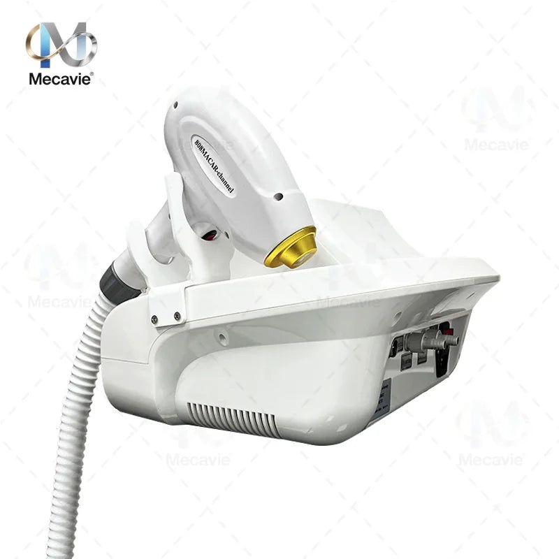 Dispositivo profesional de depilación láser con diodo de 808 nm, tecnología de enfriamiento con hielo para una aplicación indolora, para el rostro, el cuerpo y la zona del bikini, máquina de belleza para salones de esté