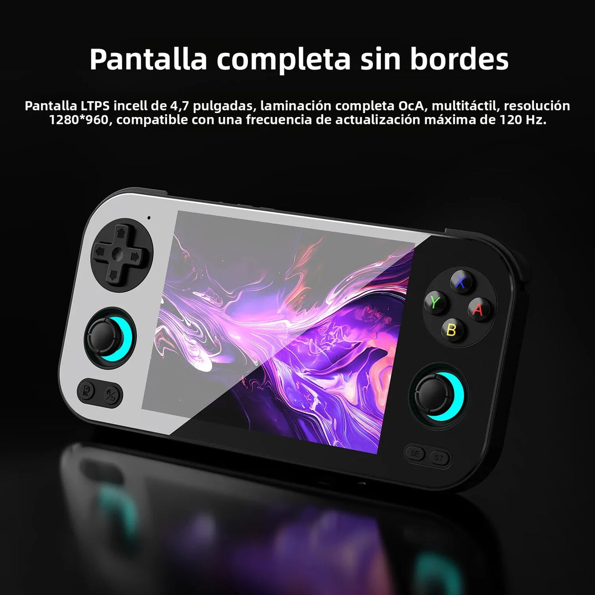 Anbernic RG 476H Handheld Game Console 4.7-inch LTPS In-Cell Screen 3D Hall Joystick Android 13 System Support AI Assistant FOTA