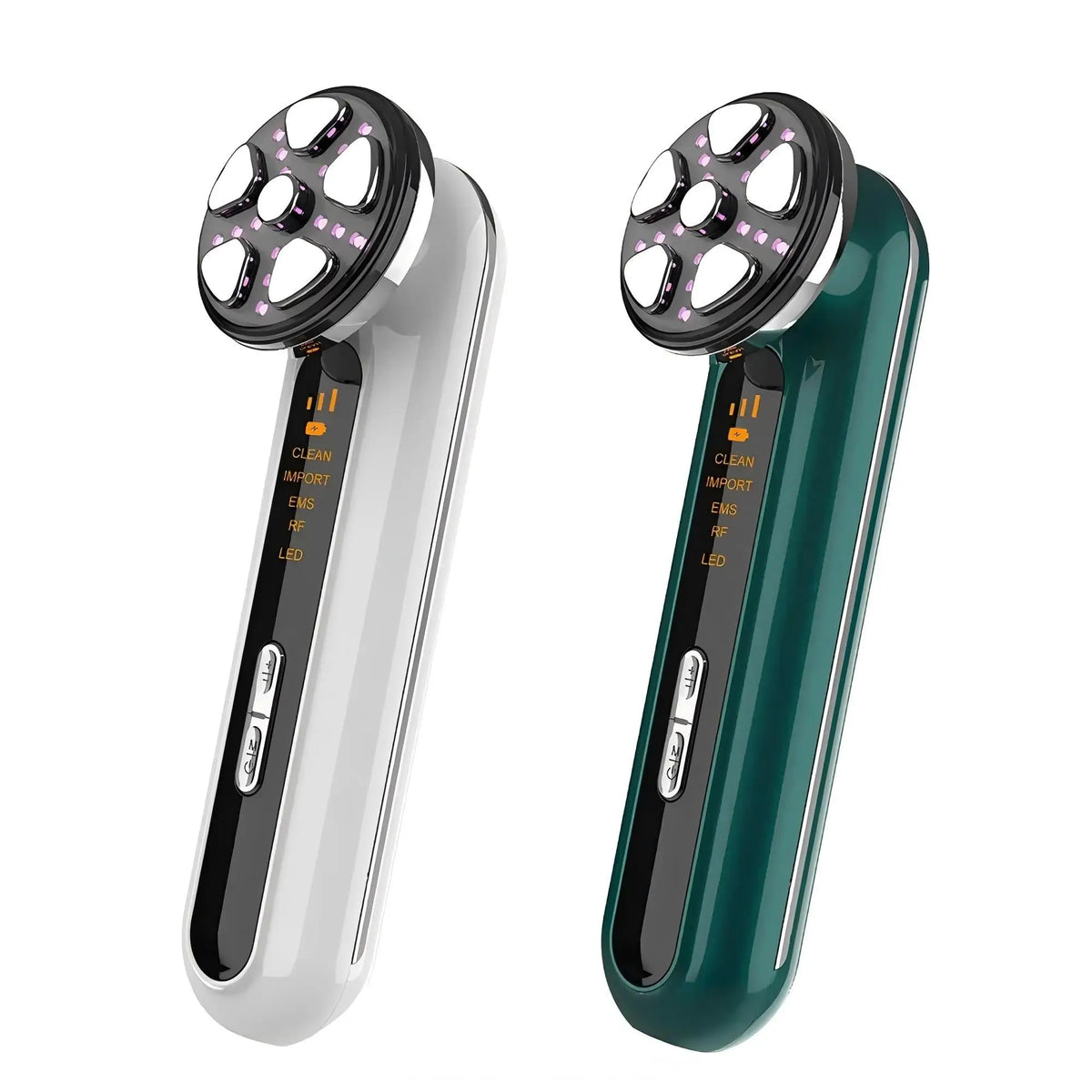 Dispositivo Facial de Microcorriente con Luz LED, Máquina de Lifting Facial con Fotones, Masajeador Reafirmante de Piel del Cuello, Herramienta de Belleza con Vibración y Rejuvenecimiento