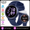 Reloj inteligente para hombre LIGE 2026, pantalla HD de 1.26", recordatorio de llamadas, monitor de salud fisiológica, linterna LED, regalo para mujer, reloj inteligente femenino