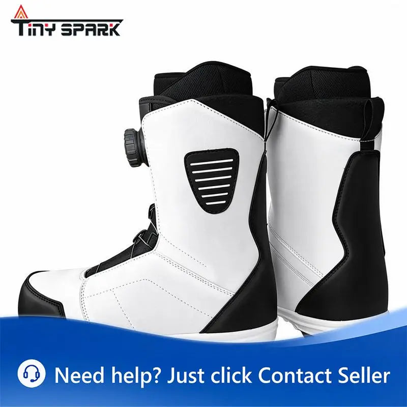 Botas de Nieve para Adultos, Hombre y Mujer, con Alambre de Acero, Antideslizantes, de Fácil Uso y Desmontaje, Impermeables y Cálidas