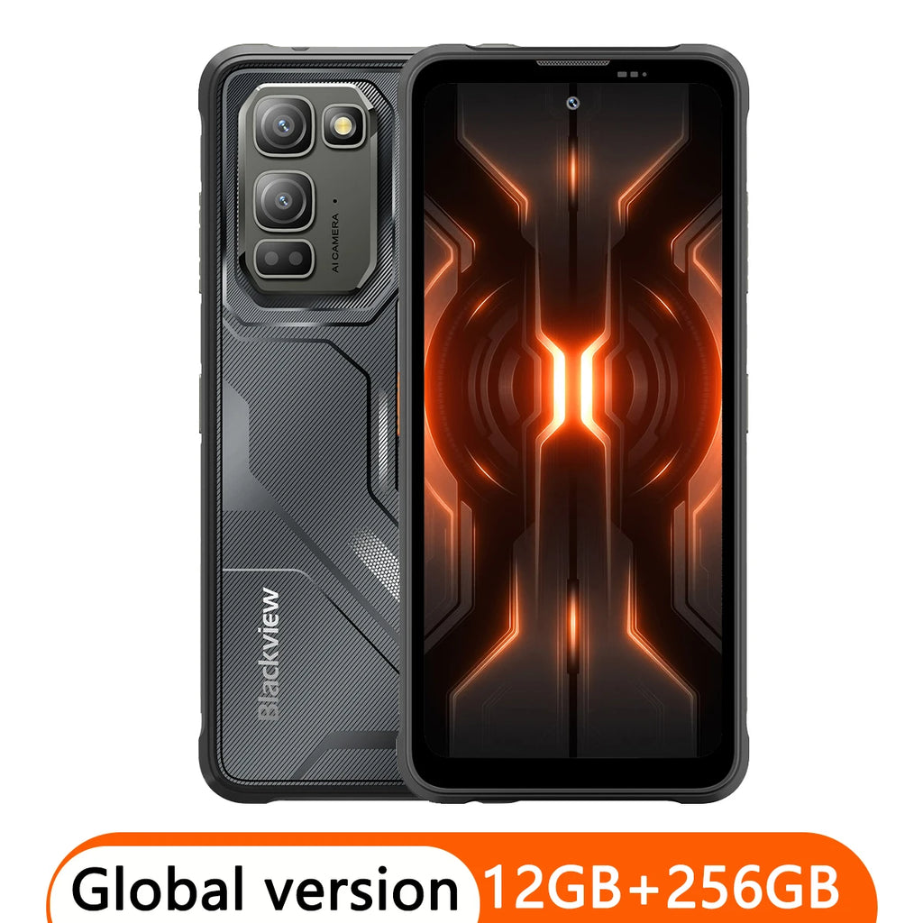 Smartphone resistente Blackview FORT 5, pantalla IPS HD+ de 6,78” 2,4K 120Hz, MediaTek, 12 GB+256 GB, 108 MP, 5000 mAh, Android 16, móvil con NFC