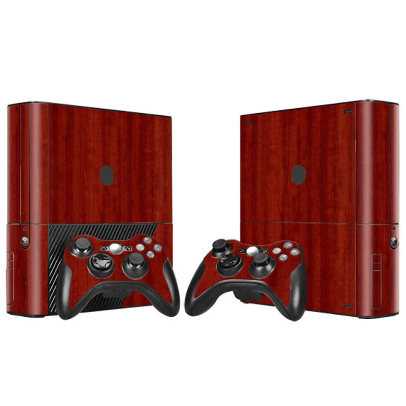 Pegatina Personalizada con Diseño a Medida para Consola Xbox 360 E y 2 Controles, Vinilo Decorativo para Xbox 360 E