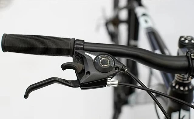 Bicicleta de montaña de acero al carbono de 29 pulgadas, bicicleta de montaña de carbono con doble suspensión, frenos, frenos de disco