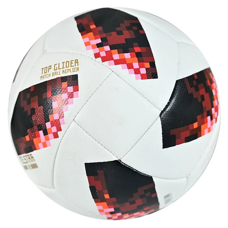 Balón de Fútbol Sin Costuras de PU Tamaño 4, Resistente al Desgaste, Antideslizante, para Adolescentes, Entrenamiento Deportivo en Interiores y Exteriores, Partidos y Juegos