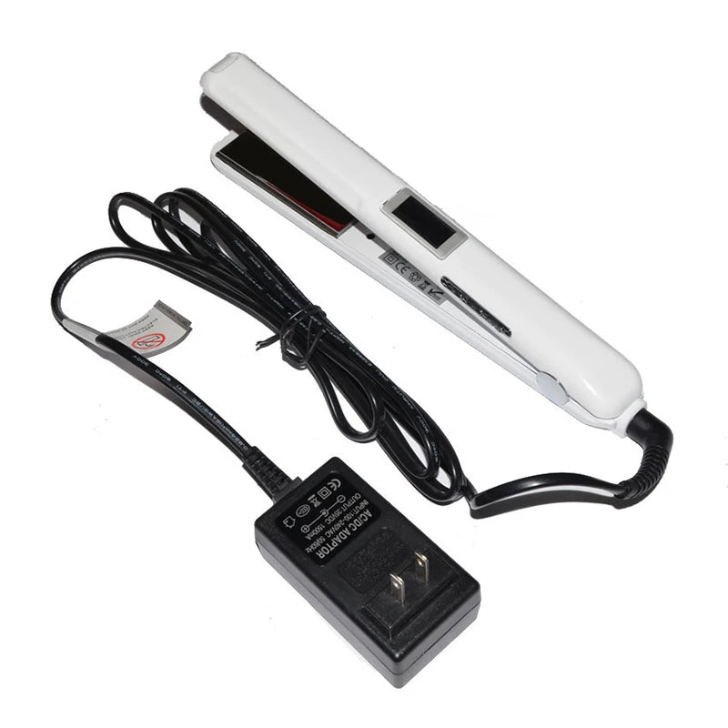 Plancha de Pelo Profesional con Infrarrojos y Ultrasonidos para el Cuidado del Cabello, Repara el Cabello Dañado, Seco y Encrespado, Herramienta de Peinado