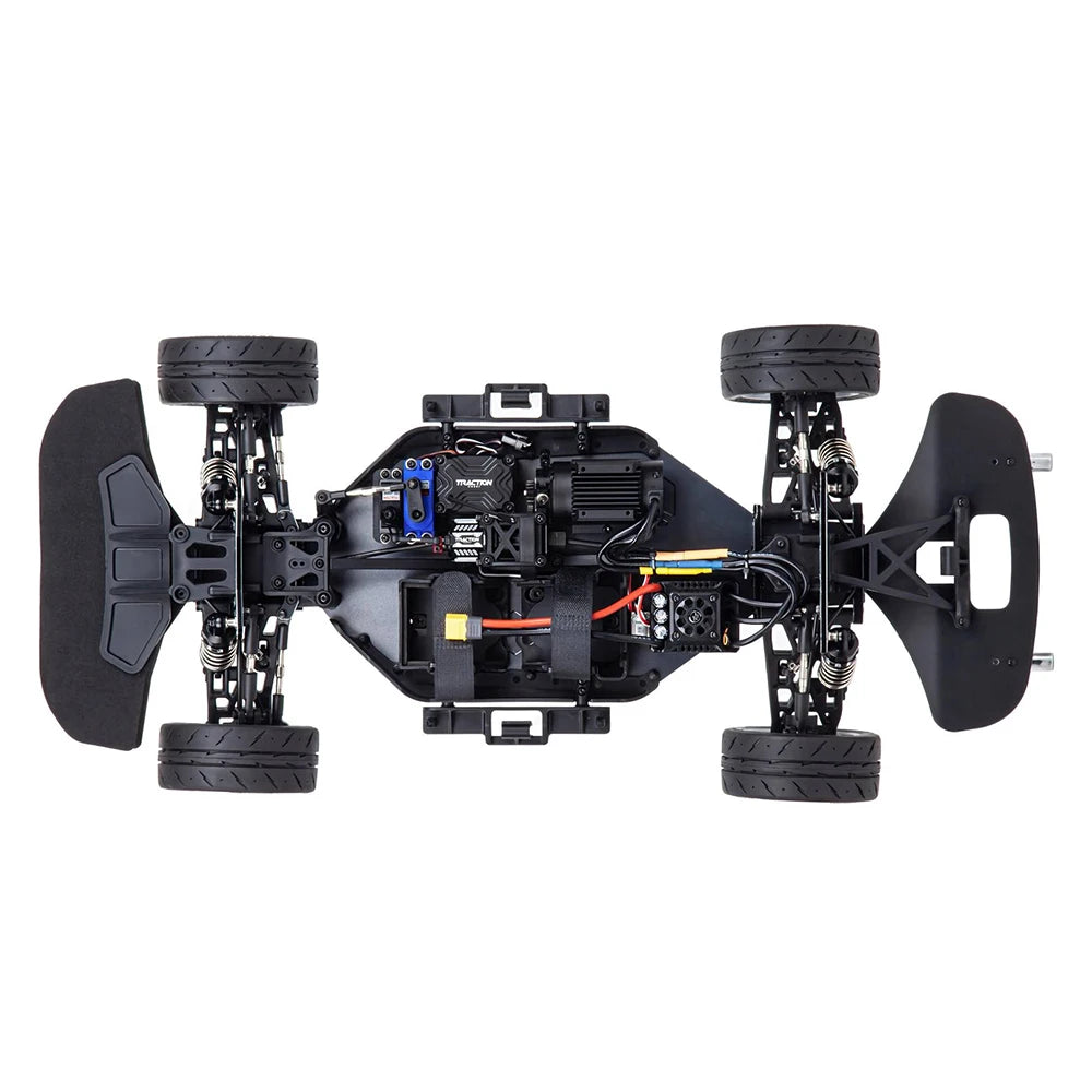 Coche de Rally RC TRACTION HOBBY KM 934 Escala 1/6, Modelo de Coche Eléctrico con Control Remoto, 4WD RTR, Juguetes para Adultos y Niños