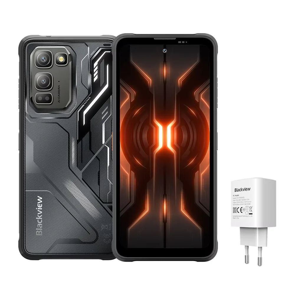 Blackview FORT 5 Rugged Smartphone, The Lightest 108MP Imaging Flagship, Android 16, 36GB(12+24) Expand RAM 256GB ROM, 6.78" HD+ IPS Display, 5000mAh Battery, 33W Fast Charging, NFC