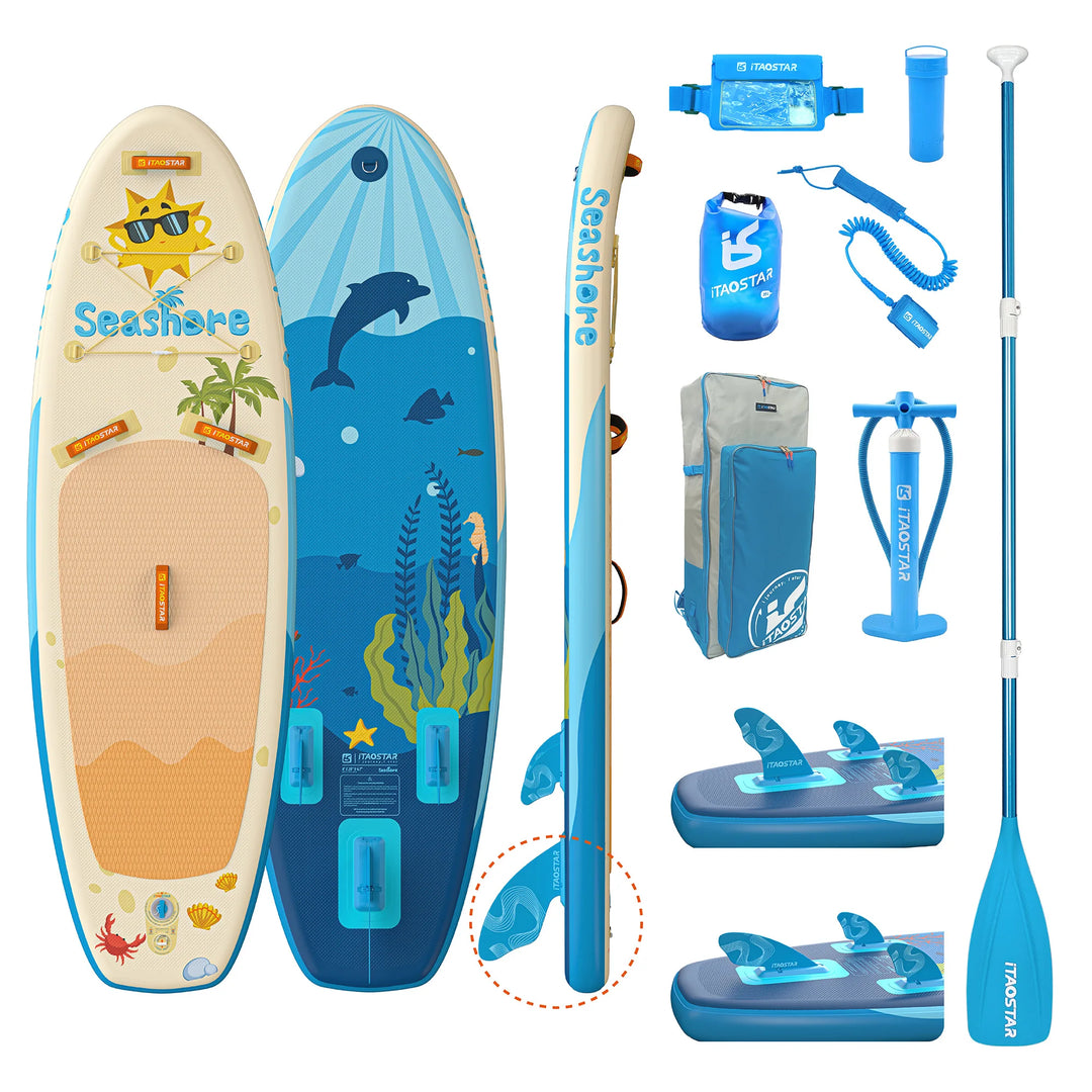 ITAOSTAR K02A Tabla de Paddle Surf Inflable para Niños de 8&