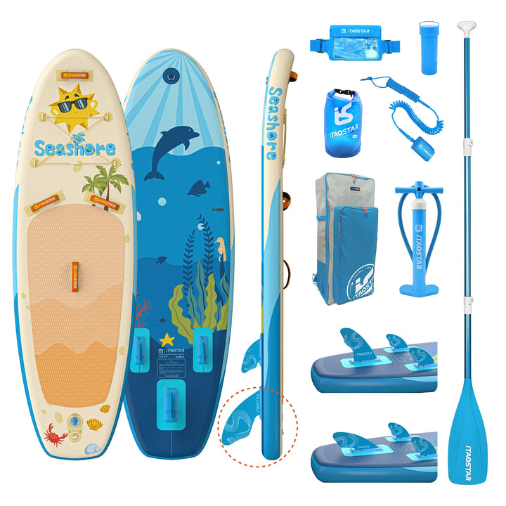 ITAOSTAR K02A Tabla de Paddle Surf Inflable para Niños de 8&