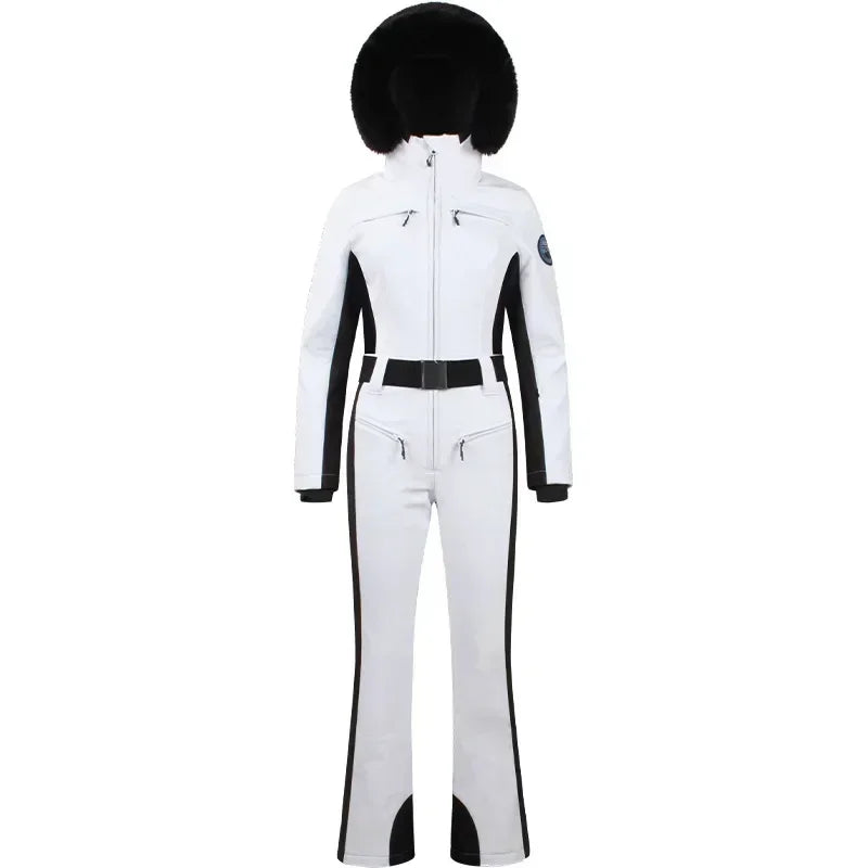 Trajes de esquí para mujer, ropa de Snowboard para deportes al aire libre, monos impermeables a prueba de viento, cálido, 1PS, invierno, 2025