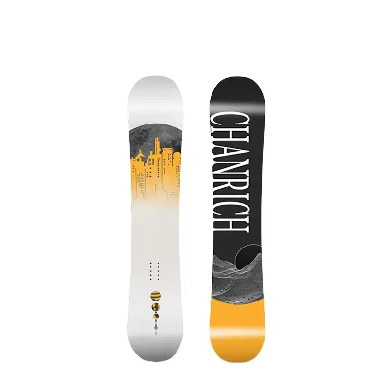 Paquete Completo de Snowboard Personalizado con Fijaciones, Impresión de Alta Calidad, Equipo Deportivo de Invierno para Hombres y Mujeres, Nuevo Diseño
