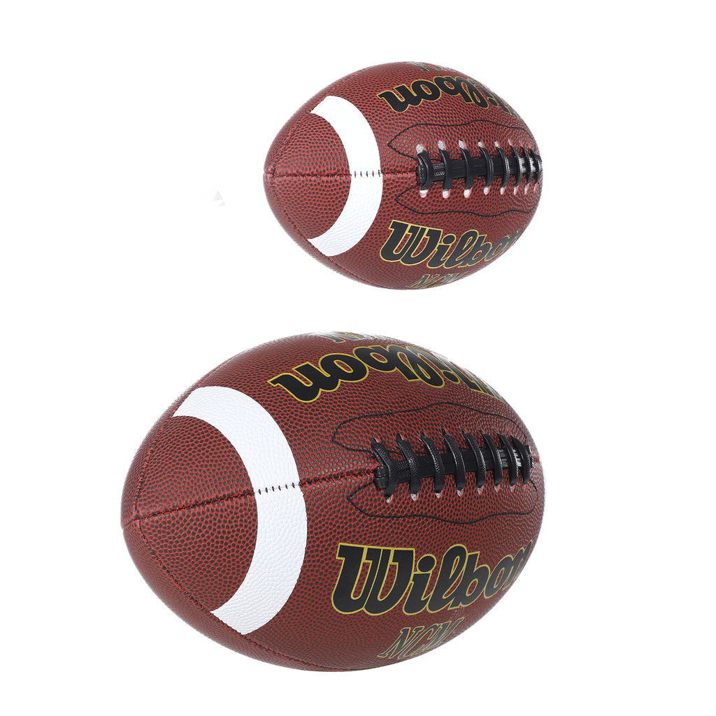 Pelota de rugby estándar para juego de entrenamiento de fútbol americano, talla 3, 6, talla 9, 1 Uds.