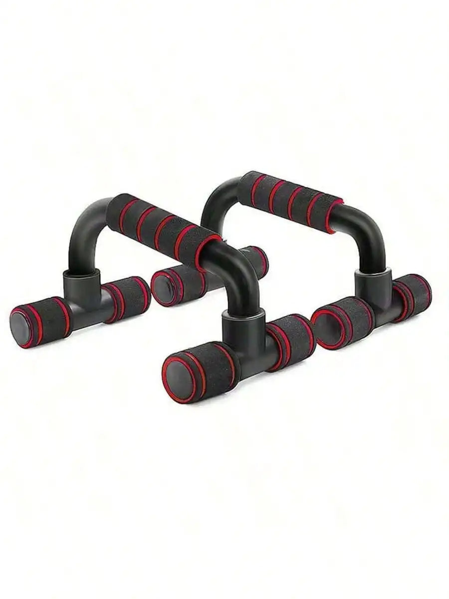 Set de Entrenamiento Portátil de 7 Piezas para el Hogar, Cuerda para Saltar, Agarrador de Mano, Barras para Flexiones, Rodillo Abdominal para Entrenamiento Muscular de Cuerpo Completo