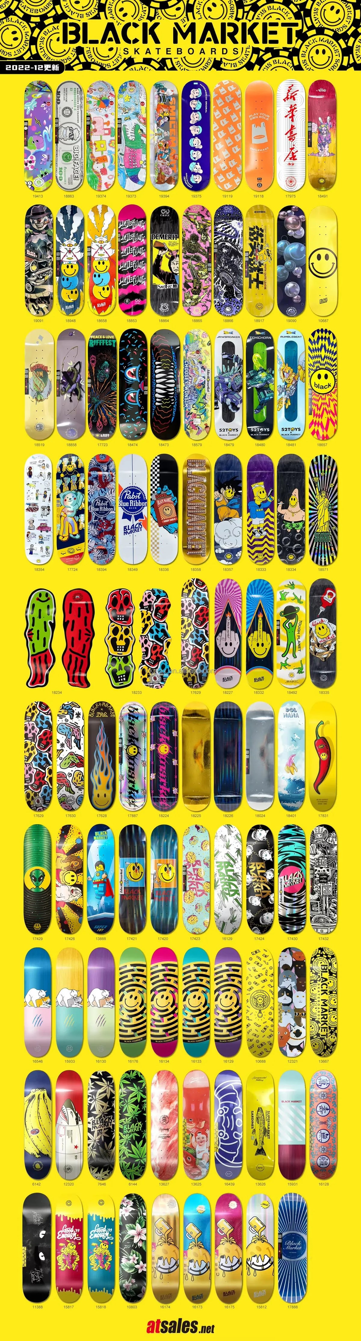 Patineta completa de arce canadiense de 7 capas, patineta de crucero con doble brazo oscilante para adultos, admite personalización del patrón