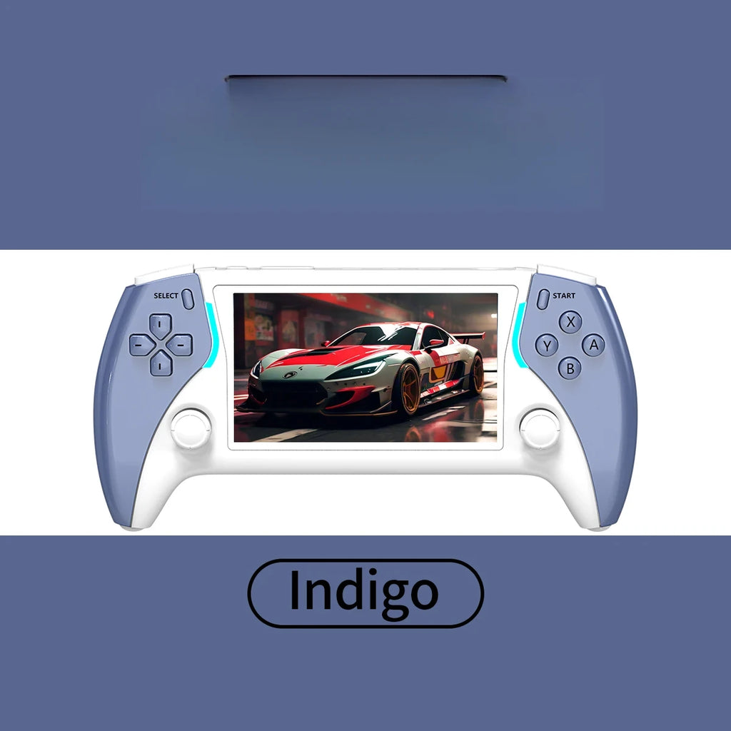 Nueva consola de videojuegos portátil, pantalla IPS de alta definición, dos joysticks analógicos, salida de alta definición, 500 juegos integrados, compatible con juegos de PSP, PS1 y arcade.