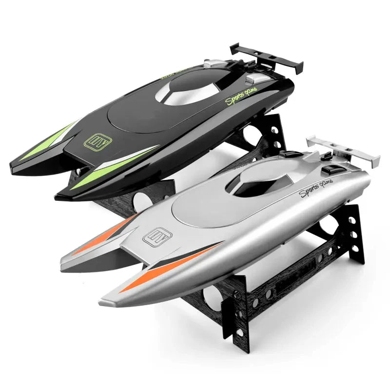 Lancha rápida de carreras teledirigida 2.4G, impermeable, con doble motor, control remoto, lancha profesional 805, regalos y juguetes para niños