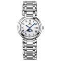 Reloj de cuarzo OLEVS para mujer, elegante y a la moda, con esfera de pedrería morada, resistente al agua, luminoso, original, de lujo.