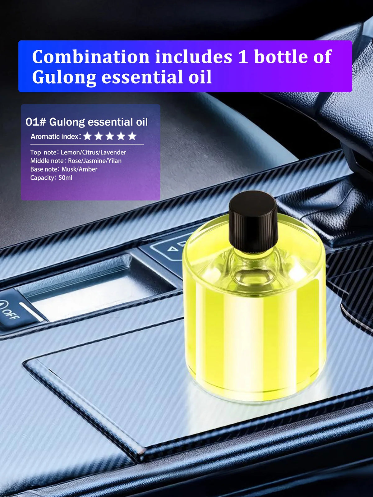 Difusor de aroma de coche recargable, aceite esencial aromático, luces coloridas, luces románticas de cielo estrellado, regalo de dormitorio