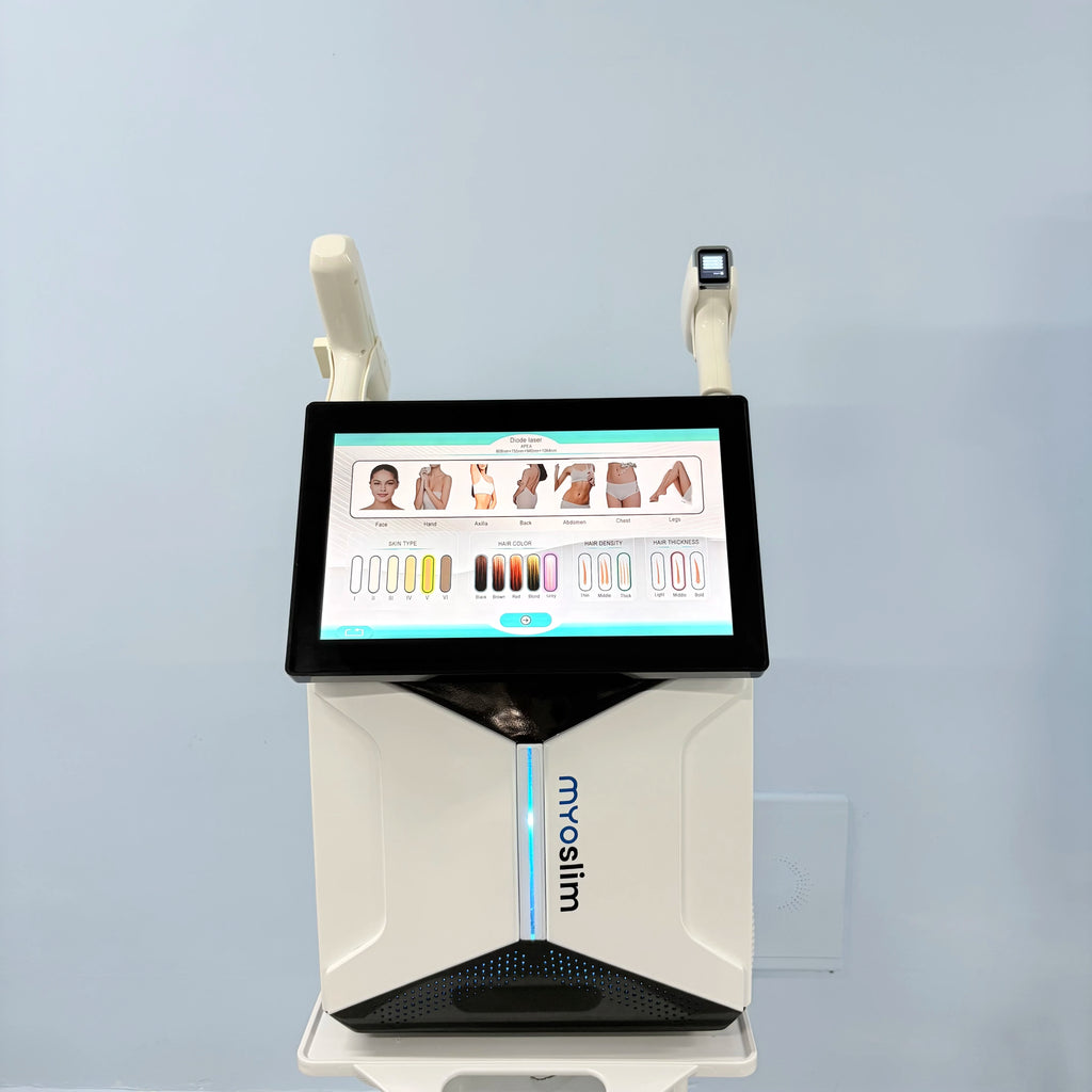 Depiladora Láser de Diodo de Alta Potencia para Mujeres, Dispositivo Láser de Picosegundos 2 en 1, FAC TEC, Equipo de Belleza de 4 Longitudes de Onda