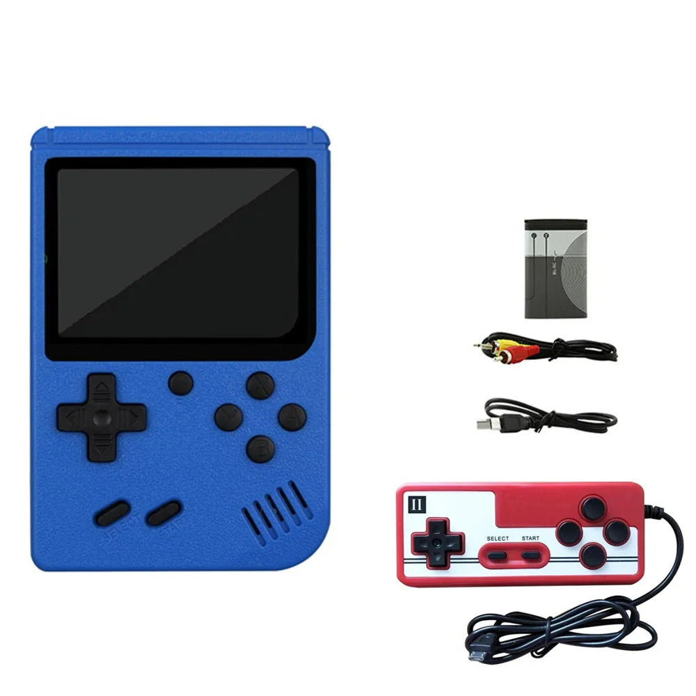 Consola de videojuegos retro con pantalla LCD de 2.4 pulgadas, 400 juegos integrados, consola de juegos portátil de bolsillo, regalo de Navidad