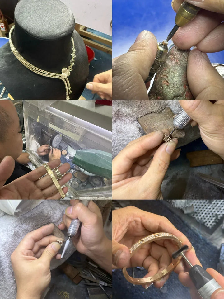 Joyería personalizada HPHT anillo de diamante cultivado en laboratorio para mujer anillo de boda de compromiso Jwewlry de alta calidad
