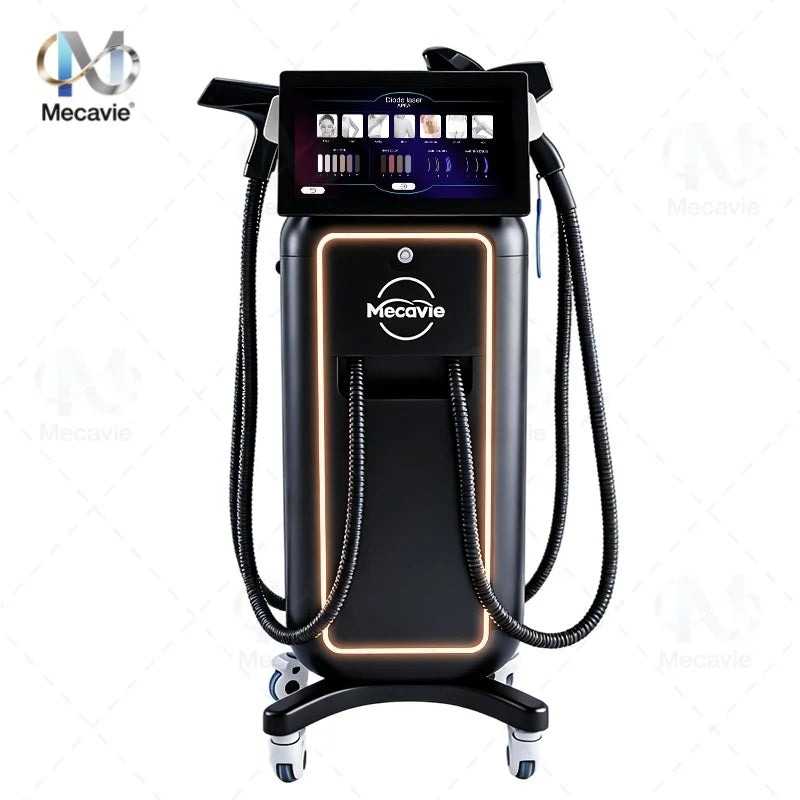 Máquina de Belleza Multifuncional 4 en 1 de 6000W, Láser de Diodo, Pico DPL, RF, Rejuvenecimiento de la Piel, Depilación, Eliminación de Tatuajes