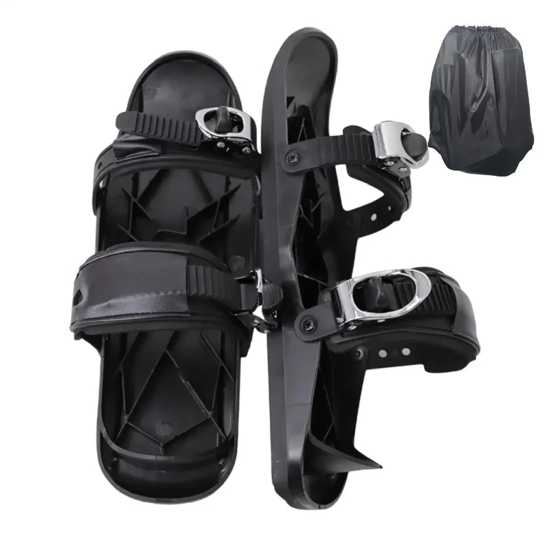 Mini Esquís Snowblades para Nieve, Esquís Cortos para Invierno, Snowskates, Skiboards, Esquís Portátiles y Ligeros, Calzado de Esquí para Deportes al Aire Libre