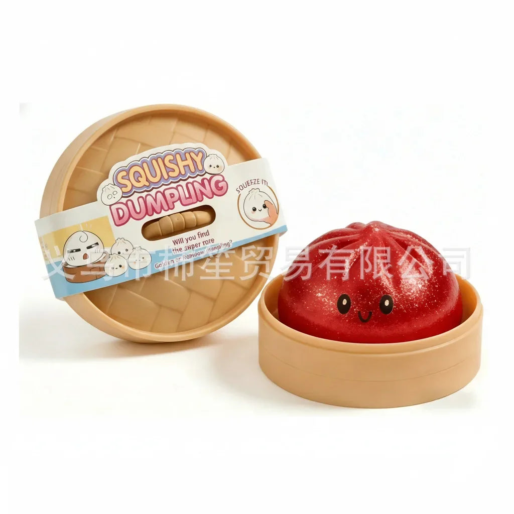 Dumplings de Tiburón Brillantes con Dinero, Suaves y Elásticos, para Aliviar el Estrés, Regalo Festivo de Halloween