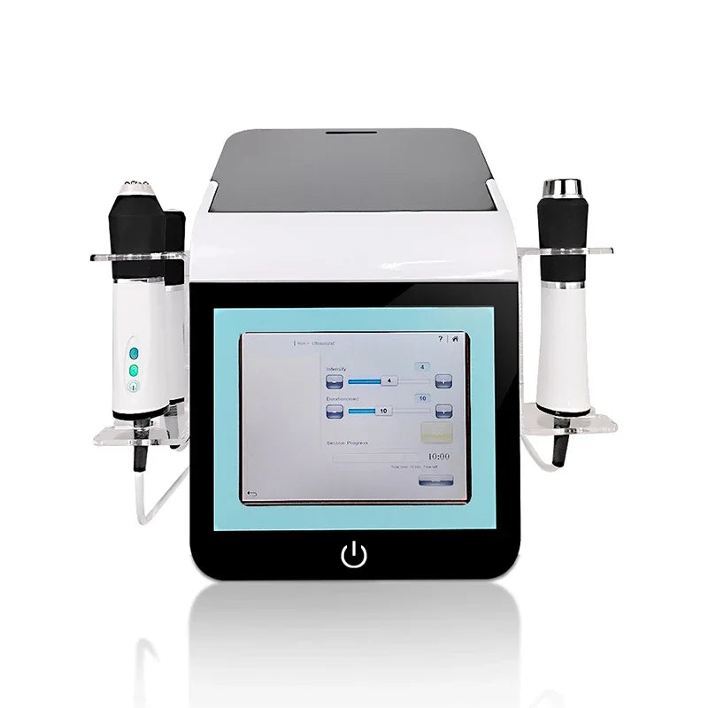 Nueva máquina de belleza 3 en 1 con burbujas de oxígeno CO2 y esterilización UV, mango con radiofrecuencia, exfoliante facial ultrasónico, antienvejecimiento.