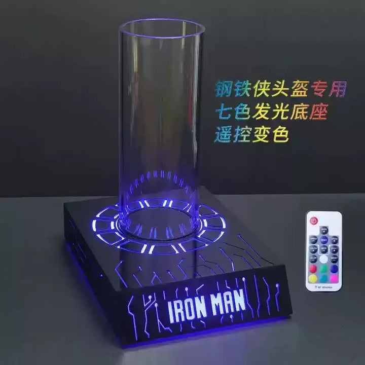Casco Iron Man MK5, Real, portátil, apertura eléctrica automática, cierre, regalo de Año Nuevo para el Día de los niños, figura de acción coleccionable, juguete