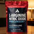 30 Parches de L-Arginina para Hombres, Complejo de L-Citrulina con Parches Transdérmicos