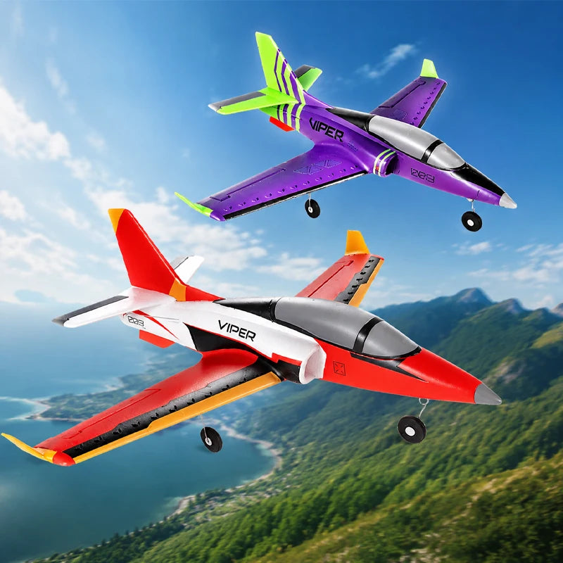 Avión de Control Remoto Blue Arrow 30mm Edf Jet Viper PNP RTF Rc Epp, Modelo de Ala Fija, Juguete para Adultos, Regalo