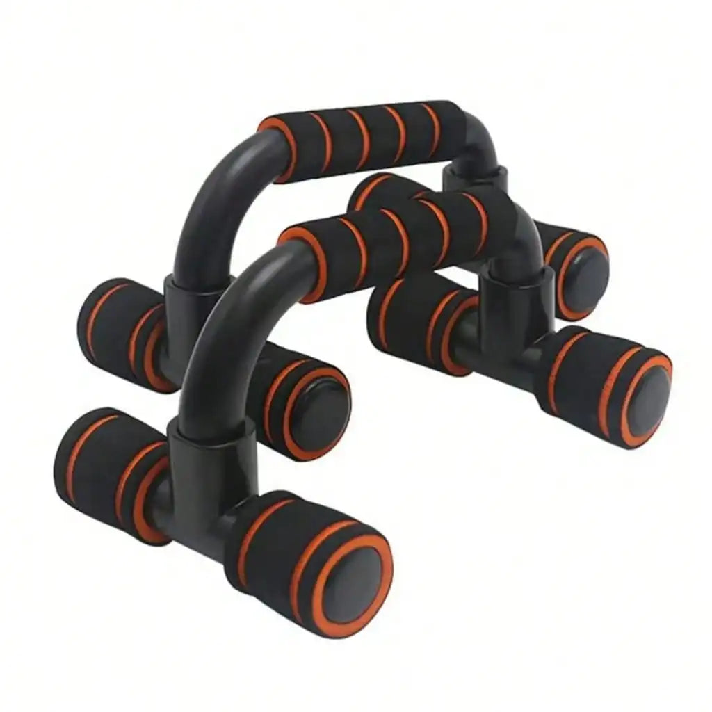 Set de Entrenamiento Portátil de 7 Piezas para el Hogar, Cuerda para Saltar, Agarrador de Mano, Barras para Flexiones, Rodillo Abdominal para Entrenamiento Muscular de Cuerpo Completo
