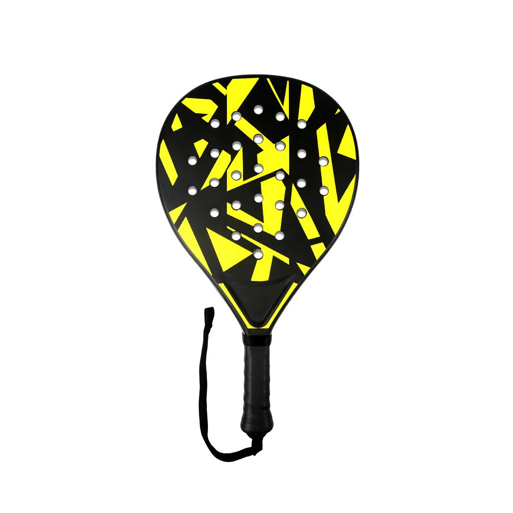 Raqueta de Pádel WNONSO para Principiantes, Cabeza Redonda, Punto Dulce Perdónable, Núcleo EPE, Superficie Acolchada, Sensación Cómoda en el Brazo, Fácil de Jugar