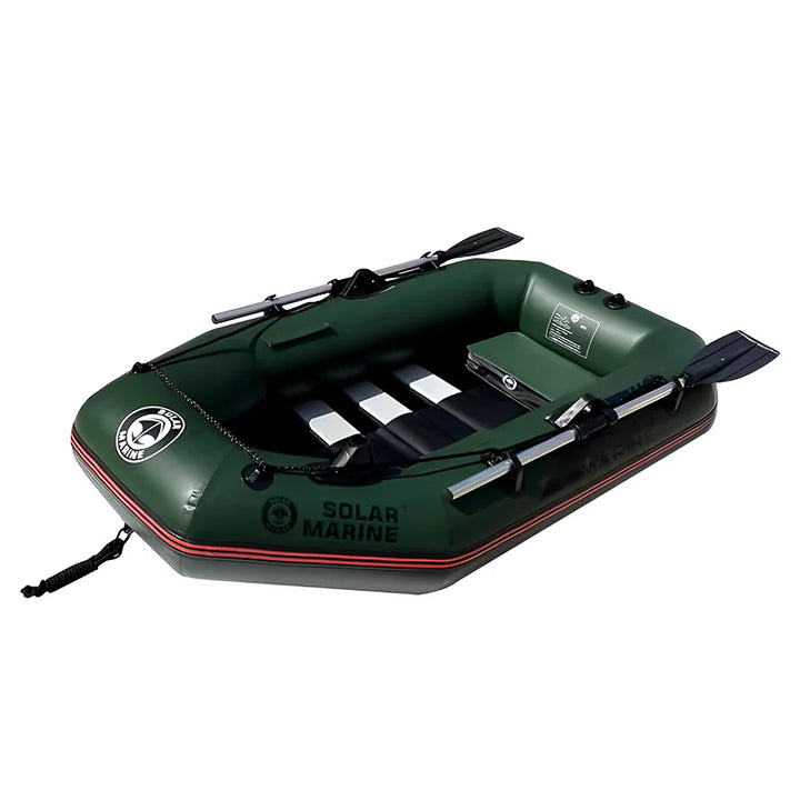 Bote de pesca inflable de PVC Solarmarine, barcos de carreras para una sola persona de 2M y Kayak de surf portátil para adultos, deportes acuáticos al aire libre