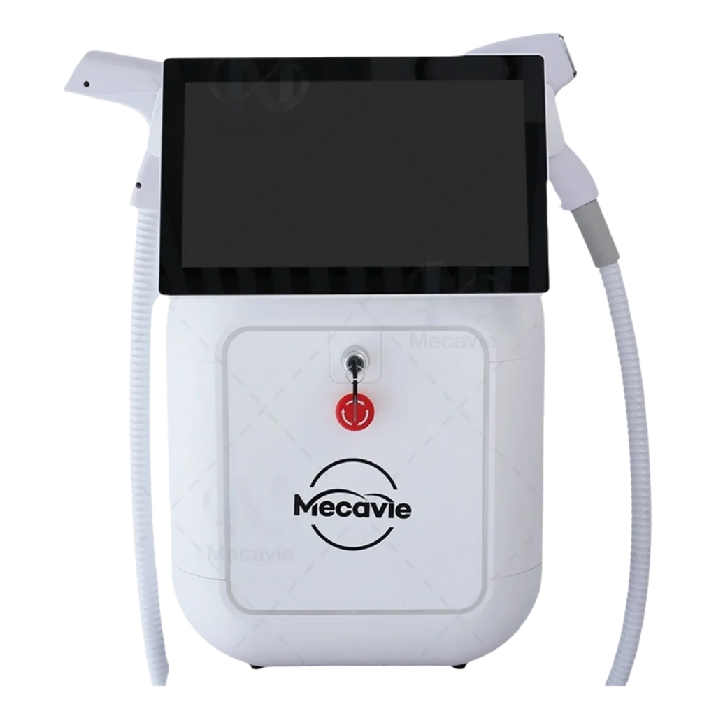 Máquina de Depilación Láser Sin Dolor 2 en 1 de 5000W con Diodo de 5 Longitudes de Onda (755, 808, 830, 940, 1064 nm) ND:YAG Pico Switch para Cuidado de la Piel