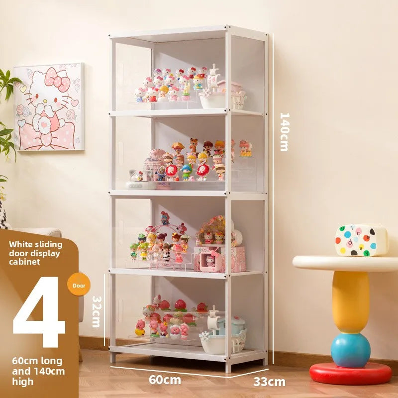 Vitrina expositora multifuncional para el hogar, caja transparente a prueba de polvo para modelos de juguete y figuras de colección (blind box)