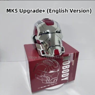 En Stock: Casco de Iron Man Mark17 con Control por Voz, Apertura y Cierre Automático Eléctrico, Máscara Mecha Usable, Regalo Personalizado para Fans