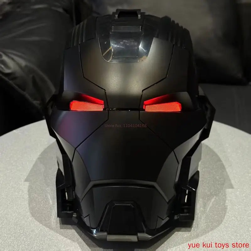 Casco de Iron Man Mk5 Mk50 Mk17 de Acero, Edición de Colección, Réplica 1:1, Casco de Spider-Man, Regalo para Coleccionistas