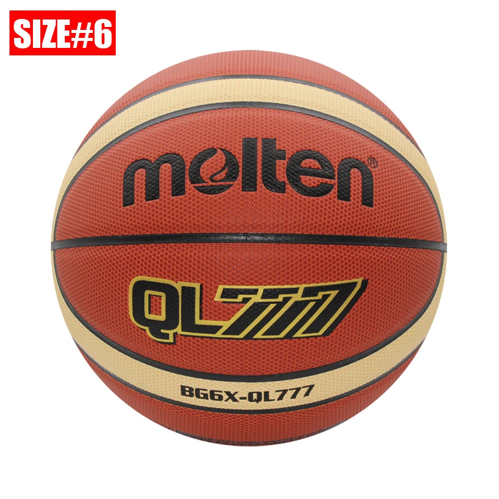 Balón de Baloncesto Molten 2026, Tamaño Oficial 7/6/5, Material PU, para Interior y Exterior, Entrenamiento, Partidos, Equipo, Baloncesto Original