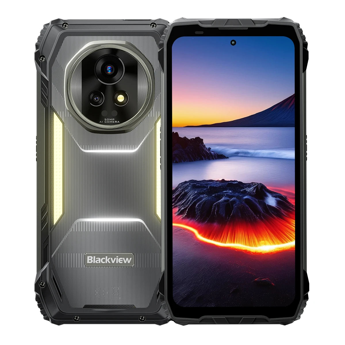 [Shipped From Within Europe]Blackview XPLORE 2 Projector 5G Rugged Phone 100-Inch 480P Ultra-Clear 100LM Projector 6.73-inch FHD+ 120Hz Display 48(12+36)GB RAM+1TB ROM MediaTeK Dimensity 8300 5G 20000mAh Battery 120W Fast Cha