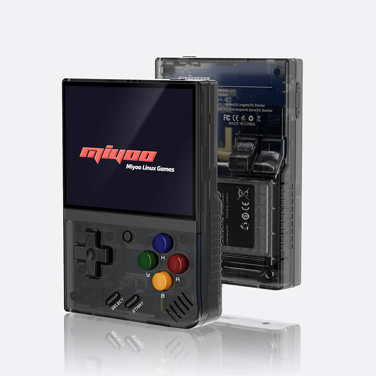 Consola portátil Miyoo Mini Plus con pantalla IPS de 3,5 pulgadas, sistema Linux, WiFi y carcasa RTC. Simulador de videojuegos Mini+: regalo ideal para los amantes de los juegos clásicos retro.
