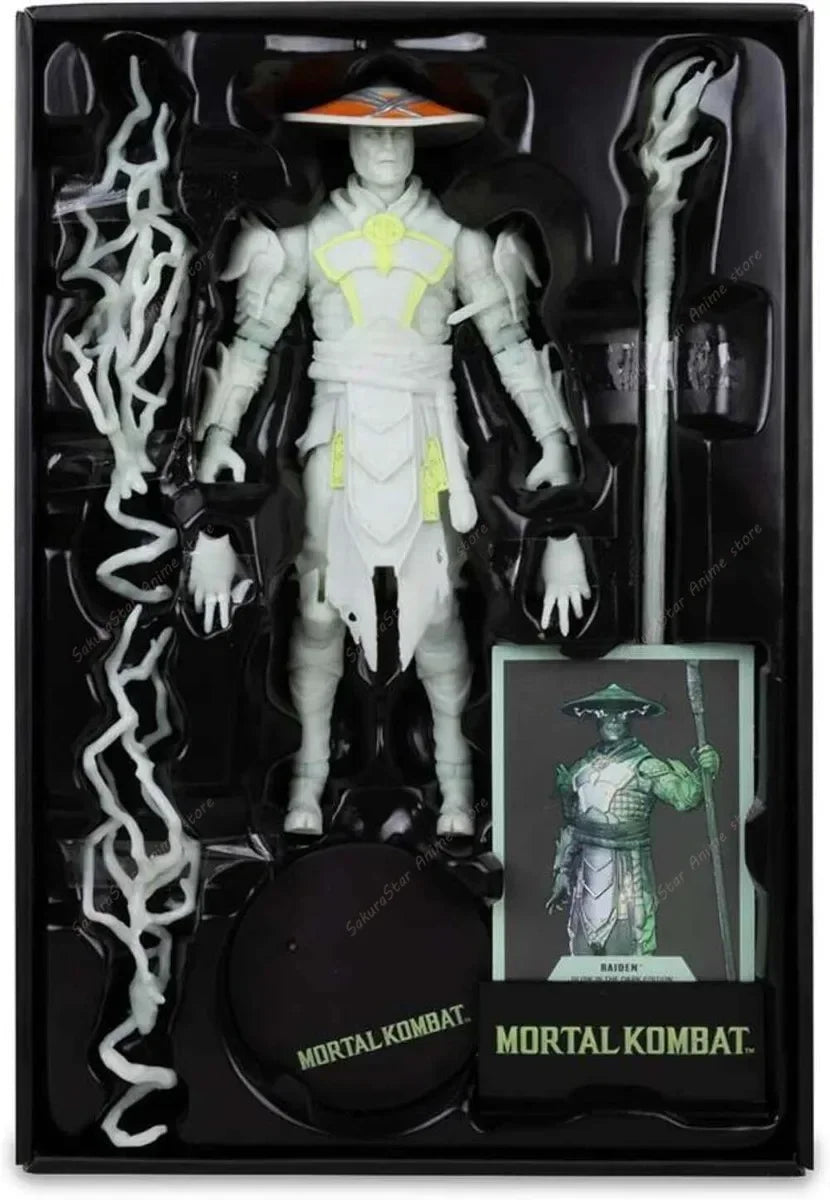 【En stock】Mortal Kombat Spawn Sub Zero Scorpion Kitana Liu Kang Figura de acción articulada de 7 pulgadas 17 cm Modelo de juguete coleccionable del juego
