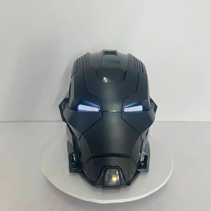 Casco de Iron Man MK5 Pro Max, Versión con Control por Voz, Función de Apertura y Cierre Automático, Exhibición Impresionante, Regalos Coleccionables Premium