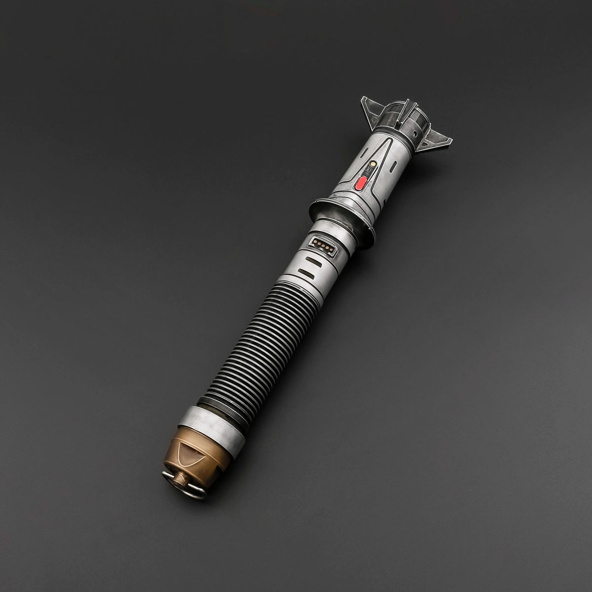 Sable de luz TXQSABER de Baylan Skoll, modelo Combat Proffie 2.2, con sonido Smooth Swing, efecto de bláster, acabado desgastado, cambio de color y juguete de fuerza para Halloween