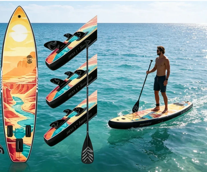 iTAOSTAR N02E Tabla de Paddle Surf Inflable para Deportes Acuáticos, Tabla SUP para Surfear al Aire Libre - Tabla de Surf Ligera y Portátil