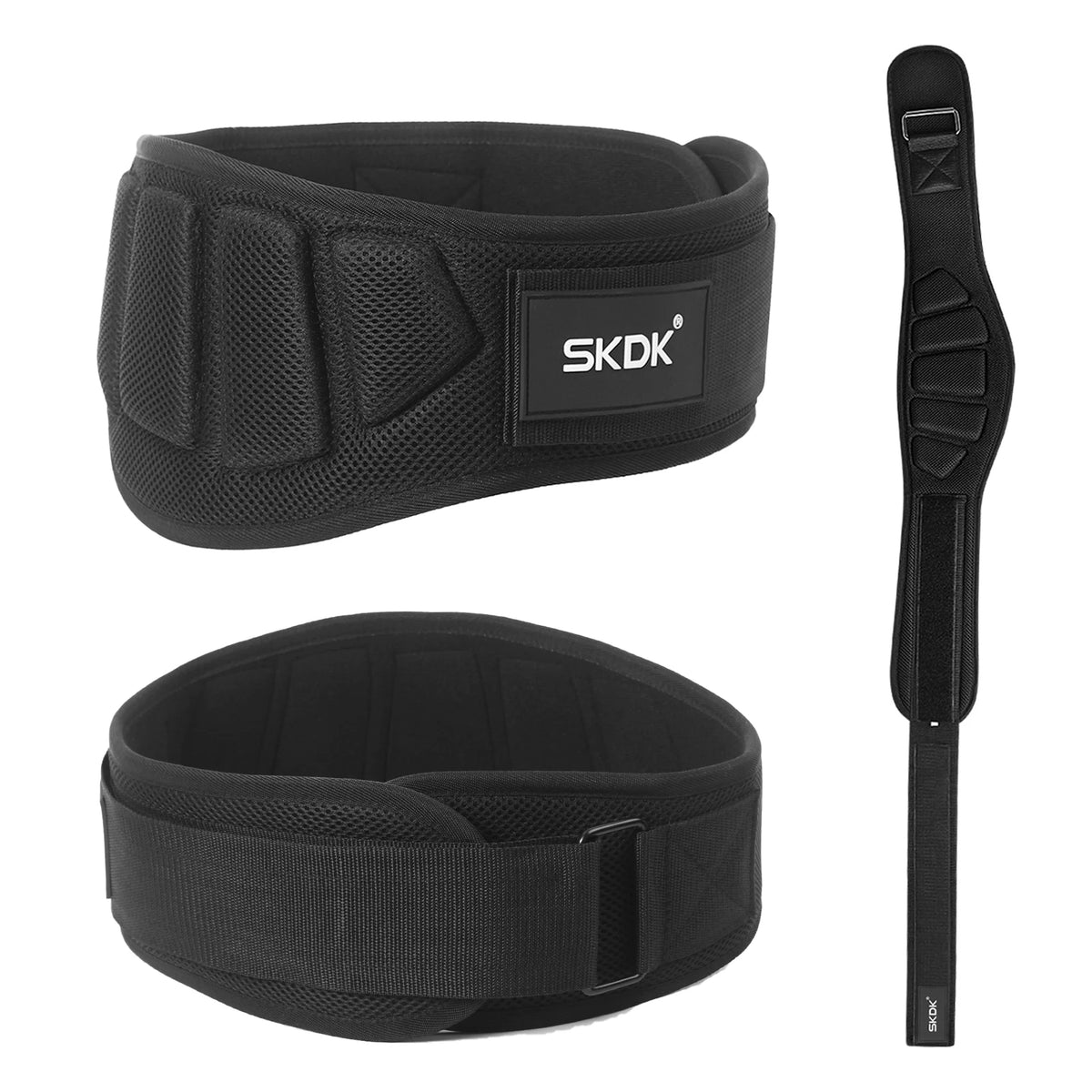 SKDK cinturón de levantamiento de pesas cinturón de soporte de espalda protección de cintura para hombres entrenamiento físico