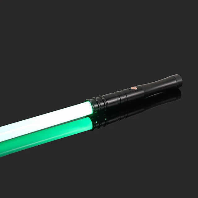 Sable de luz metálico RGB para cosplay, espada de luz, barra luminosa Kpop, espada de juguete para rave, intermitente